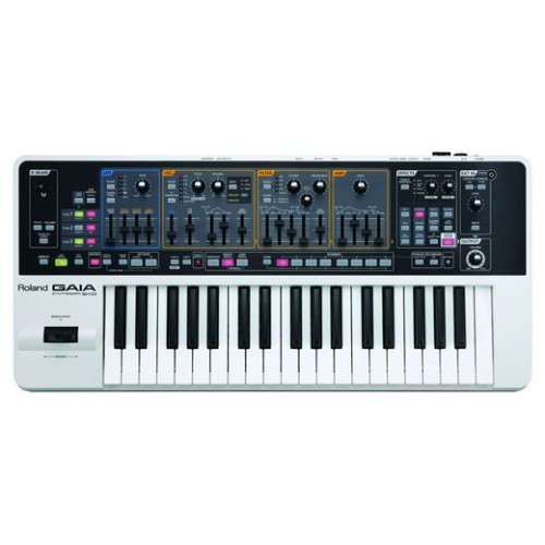 Roland gaia sh01 virtual analog synthesizer keyboard